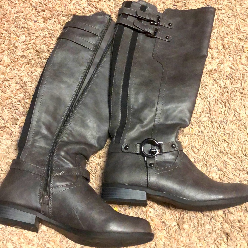 Guess Gray knee-high boots - 8M